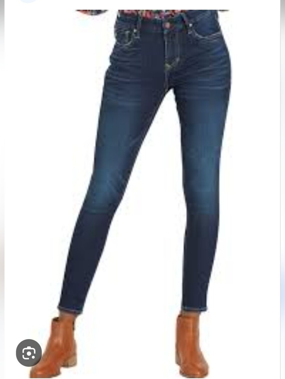 Dear John Dark Indigo High-Rise Skinny Jeans